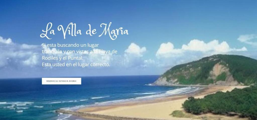 La Villademaria 2 Bloque Apartamento Playa Beach Puntal Villaviciosa  Eksteriør billede
