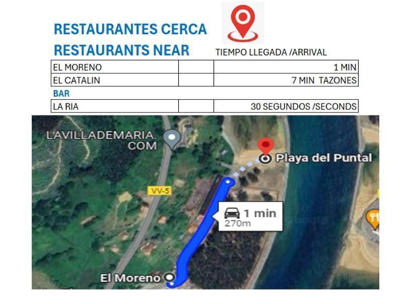 La Villademaria 2 Bloque Apartamento Playa Beach Puntal Villaviciosa  Eksteriør billede